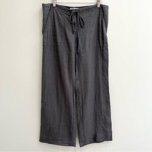 Johnny Was Slate Gray Cropped Pants